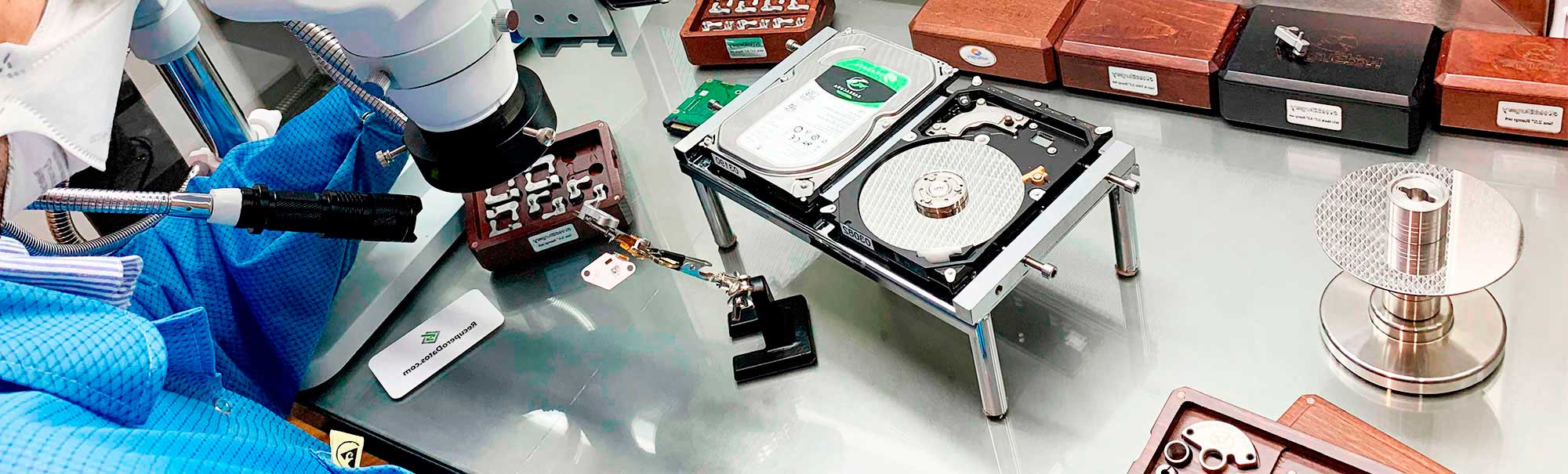 Data Recovery  HDD - Laboratory run by UTN Engineers in clean room